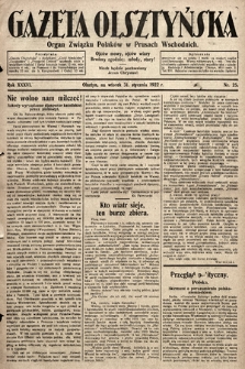 Gazeta Olsztyńska : organ Związku Polaków w Prusach Wschodnich. 1922, nr 25