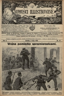 Nowości Illustrowane. 1913, nr 27