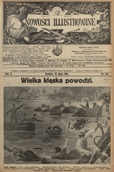 Nowości Illustrowane. 1913, nr 29