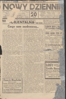 Nowy Dziennik. 1927, nr 58