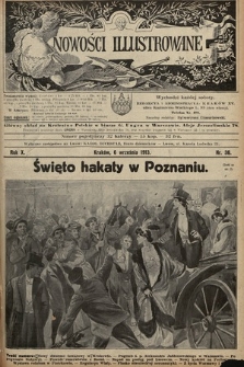Nowości Illustrowane. 1913, nr 36