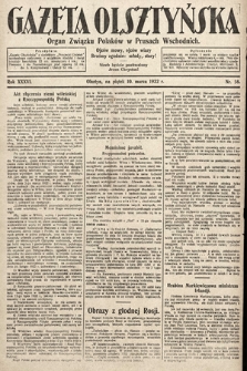 Gazeta Olsztyńska : organ Związku Polaków w Prusach Wschodnich. 1922, nr 58
