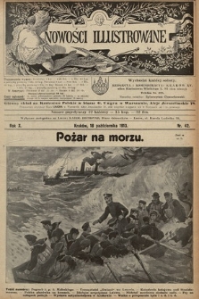 Nowości Illustrowane. 1913, nr 42