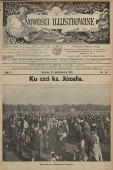 Nowości Illustrowane. 1913, nr 43
