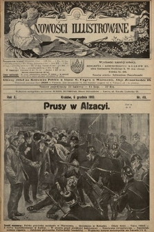 Nowości Illustrowane. 1913, nr 49