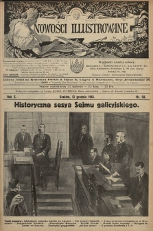 Nowości Illustrowane. 1913, nr 50