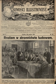 Nowości Illustrowane. 1913, nr 51
