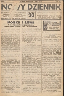Nowy Dziennik. 1927, nr 172