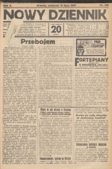 Nowy Dziennik. 1927, nr 179