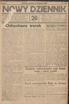 Nowy Dziennik. 1927, nr 219