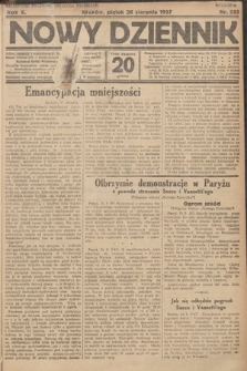 Nowy Dziennik. 1927, nr 225