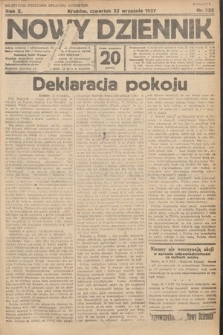 Nowy Dziennik. 1927, nr 252