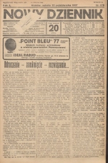 Nowy Dziennik. 1927, nr 278