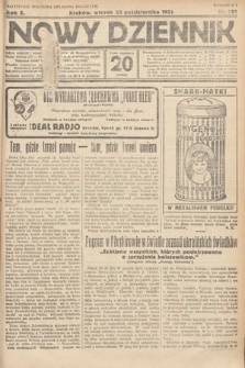 Nowy Dziennik. 1927, nr 281