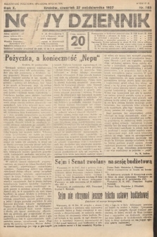 Nowy Dziennik. 1927, nr 283