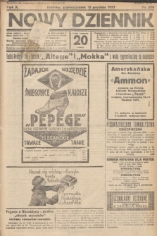 Nowy Dziennik. 1927, nr 329