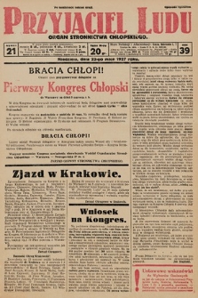 Przyjaciel Ludu : organ Stronnictwa Chłopskiego. 1927, nr 21