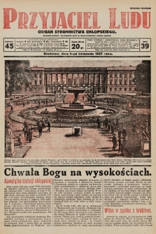 Przyjaciel Ludu : organ Stronnictwa Chłopskiego. 1927, nr 45