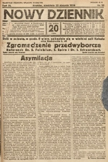 Nowy Dziennik. 1928, nr 22
