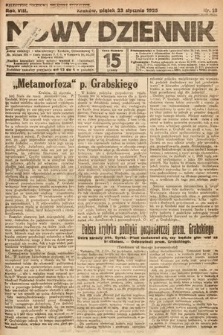 Nowy Dziennik. 1925, nr 18