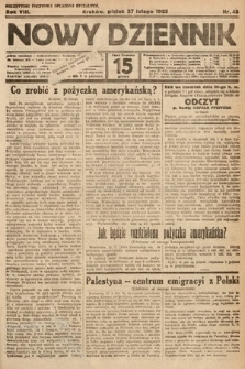 Nowy Dziennik. 1925, nr 48
