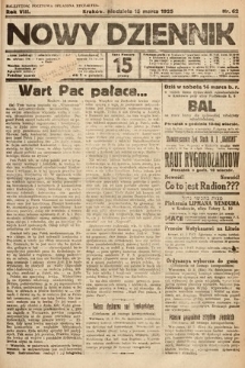 Nowy Dziennik. 1925, nr 62