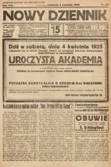 Nowy Dziennik. 1925, nr 80