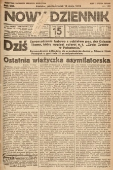 Nowy Dziennik. 1925, nr 112