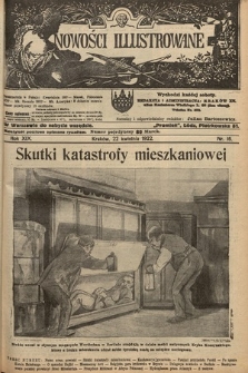 Nowości Illustrowane. 1922, nr 16