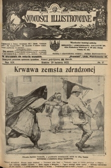 Nowości Illustrowane. 1922, nr 17