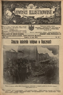 Nowości Illustrowane. 1922, nr 19