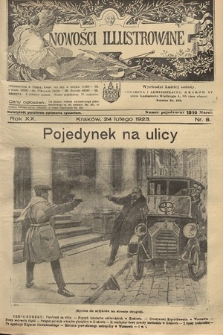 Nowości Illustrowane. 1923, nr 8