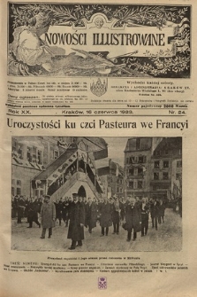 Nowości Illustrowane. 1923, nr 24