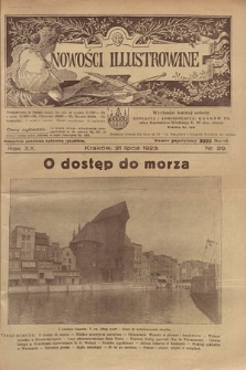 Nowości Illustrowane. 1923, nr 29