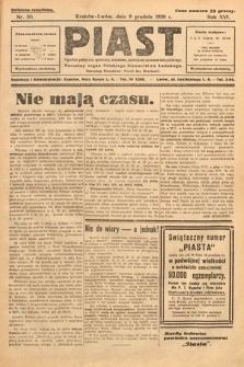 Piast : tygodnik polityczny, społeczny, oświatowy, poświęcony sprawom ludu polskiego : Naczelny organ Polskiego Stronnictwa Ludowego. 1928, nr 50