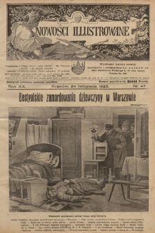 Nowości Illustrowane. 1923, nr 47