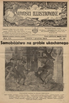 Nowości Illustrowane. 1923, nr 48