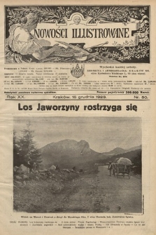 Nowości Illustrowane. 1923, nr 50