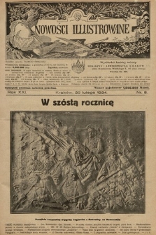 Nowości Illustrowane. 1924, nr 8