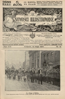 Nowości Illustrowane. 1924, nr 19