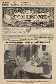 Nowości Illustrowane. 1924, nr 22