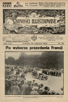 Nowości Illustrowane. 1924, nr 26