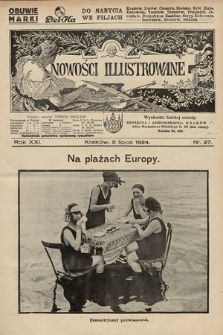 Nowości Illustrowane. 1924, nr 27