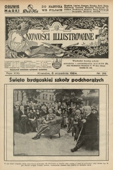 Nowości Illustrowane. 1924, nr 36