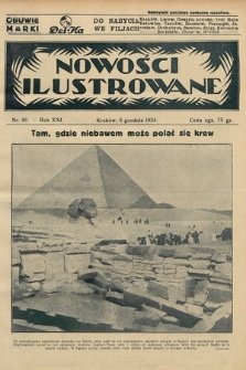 Nowości Ilustrowane. 1924, nr 49