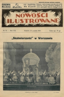 Nowości Ilustrowane. 1924, nr 51