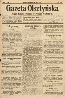 Gazeta Olsztyńska : organ Związku Polaków w Prusach Wschodnich. 1921, nr 120