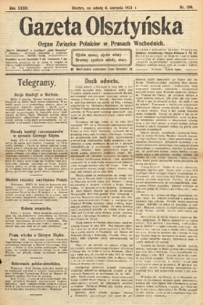 Gazeta Olsztyńska : organ Związku Polaków w Prusach Wschodnich. 1921, nr 180