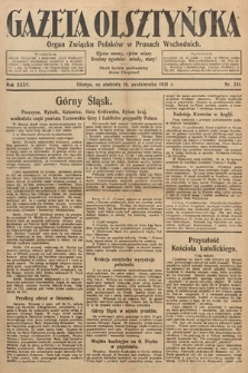 Gazeta Olsztyńska : organ Związku Polaków w Prusach Wschodnich. 1921, nr 241