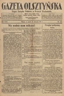 Gazeta Olsztyńska : organ Związku Polaków w Prusach Wschodnich. 1921, nr 267